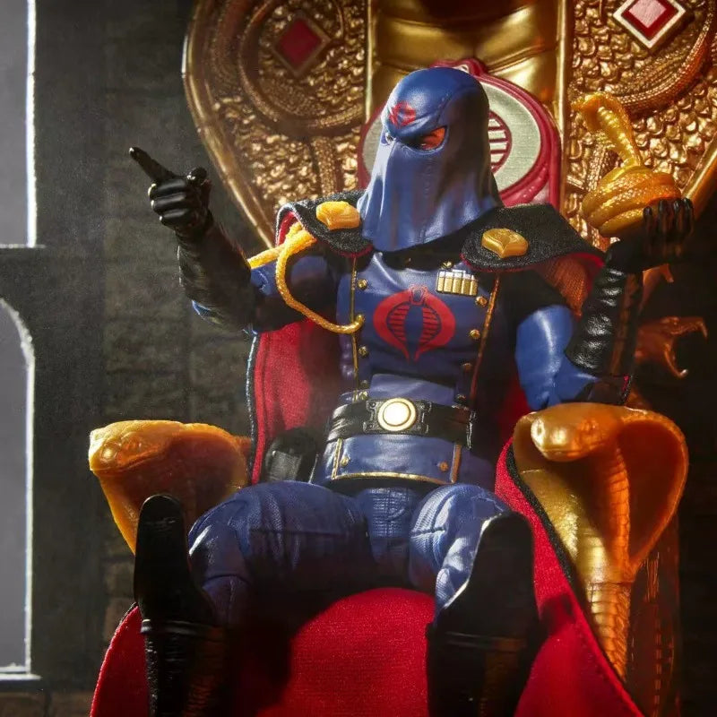 【Pre Sale】Original Hasbro G.I. Joe Classified Series Cobra Commander Action Toy Figure Collection Model