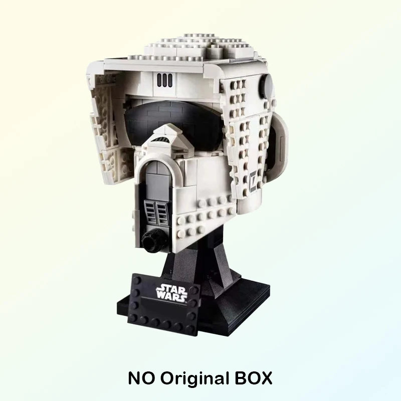 Galaxy Assemble Puzzle Model Bricks Space Wars Helmet Figures Building Blocks