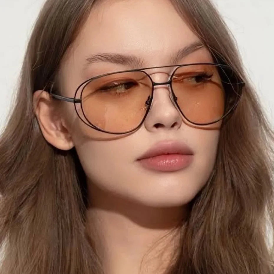 JNPCXI New Fashion Luxury Round Sunglasses for Women Men High Quality Trending Shades UV400 Eyewear