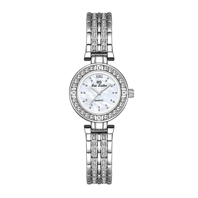 2025 Luxury Watches For Women Crystal Diamond Ladies Dress Wristwatches Casual Bracelet Waterproof Quartz Women Watch Clock