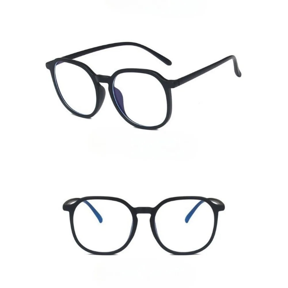 Anti Radiation Glasses for Women Replaceable Lens Eyeglass Retro Round Eyeglasses
