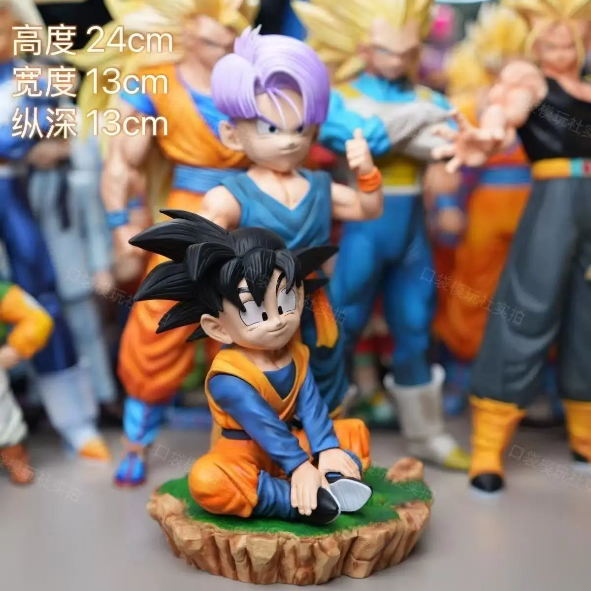 Dragon Ball Z Son Goten Trunks Figure Super Saiyan Action Figures Pvc Statue Collection Model Toys Gifts