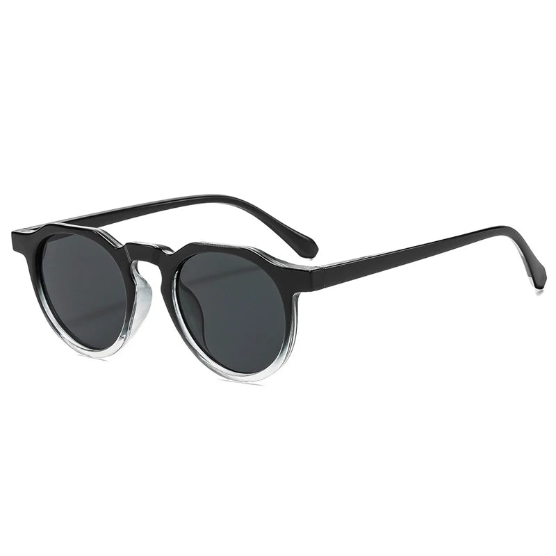 JNPCXI New Retro Oval Punk Men Sunglasses Fashion Candy Color Shades UV400 Women Trending Sun Glasses