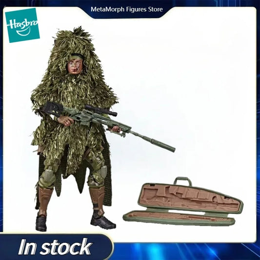 Original Hasbro G.I. Joe Classified Series 60th Anniversary Action Marine Sniper Action Figure Collection Toys Ornaments