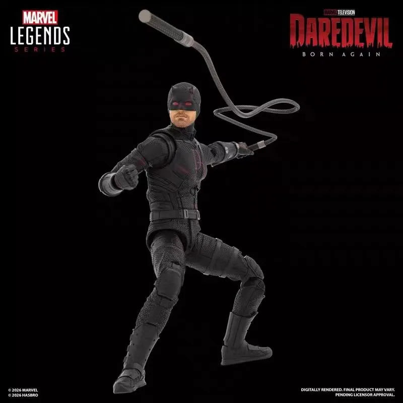 【Pre Sale】Original Hasbro Marvel Legends Series Jessica and Daredevil Anime Figure Toys Model Ornaments
