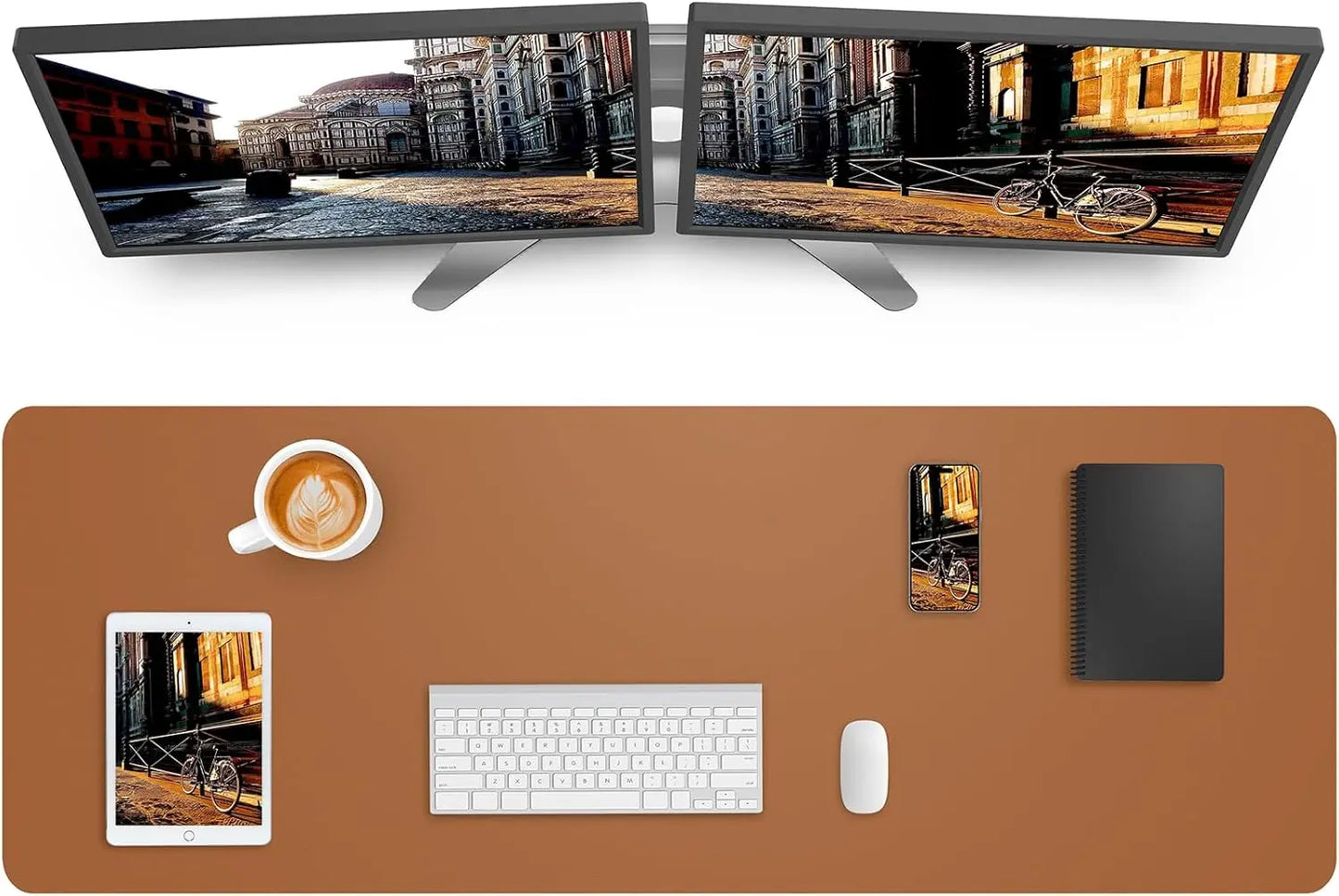 Large Mouse Pad Office Desk Pad Protector Non-Slip Waterproof Easy To Clean Desk Mat Computer Mat Gaming Mouse Pad