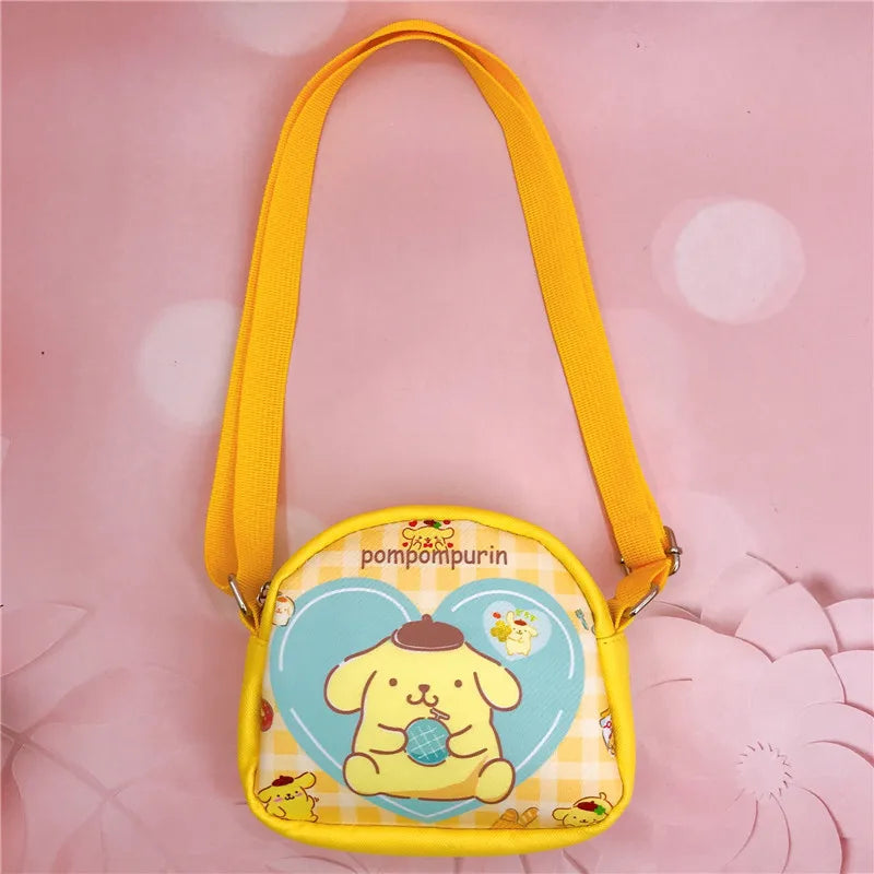 Crossbody Bag Sanrio Shoulder Bags Cute Cartoon Backpacks  Cinnamorol Girl Pouch