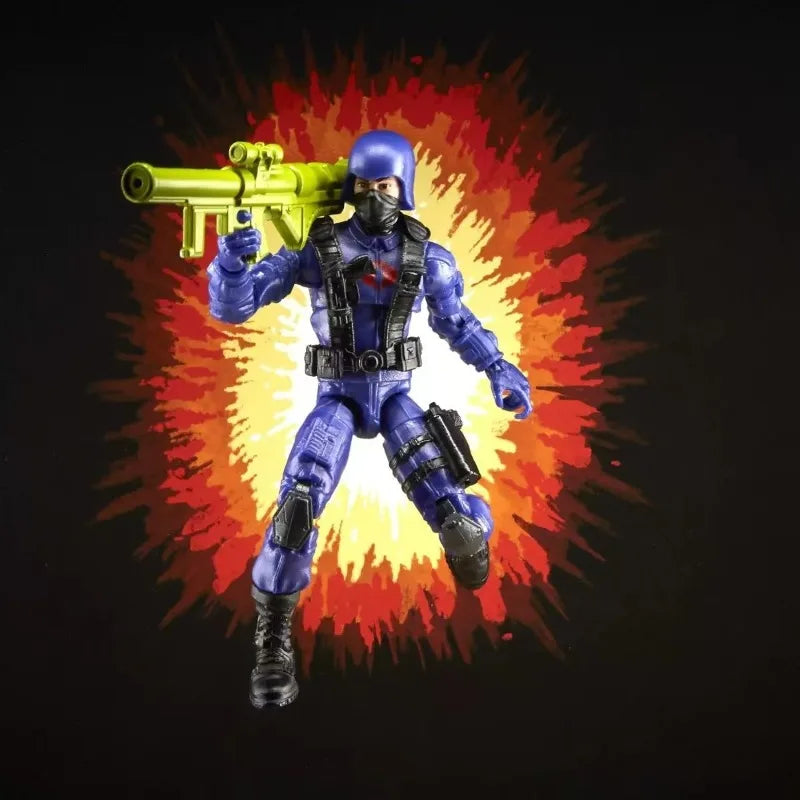 Original Hasbro G.I. Joe Classified Series Retro Hanging Card COBRA TROOPER/OFFICER/Grant/STALKER Anime Figure Collection Toys
