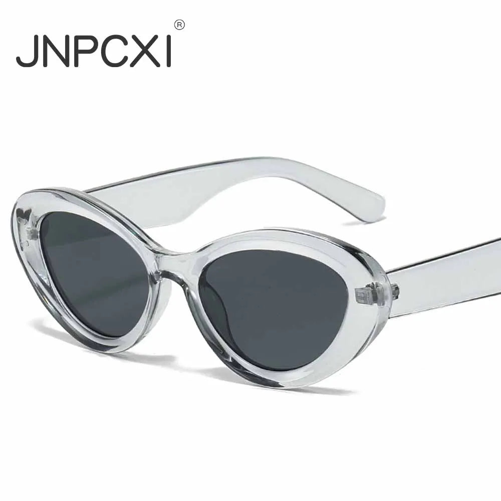 JNPCXI Fashion Cat Eye Sunglasses Women UV400 Shades Sun Glasses Men