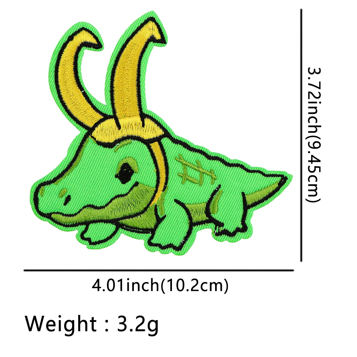 Cartoon Turtle Patches For Clothing Funny Hippo Patches Cute Animal Duck Patch Iron on Embroidery Patches on Clothes Stickers