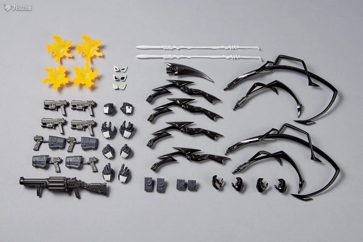 Ct White Venom Action Figure High-Quality Ko Multiple Accessories Venom Model