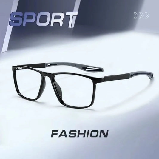 +1.00+1.50+2.00+2.50+3.00+3.50+4.00 TR90 Sports Anti-blue Light Rectangular Reading Glasses Anti-drop Anti-slip Glasses