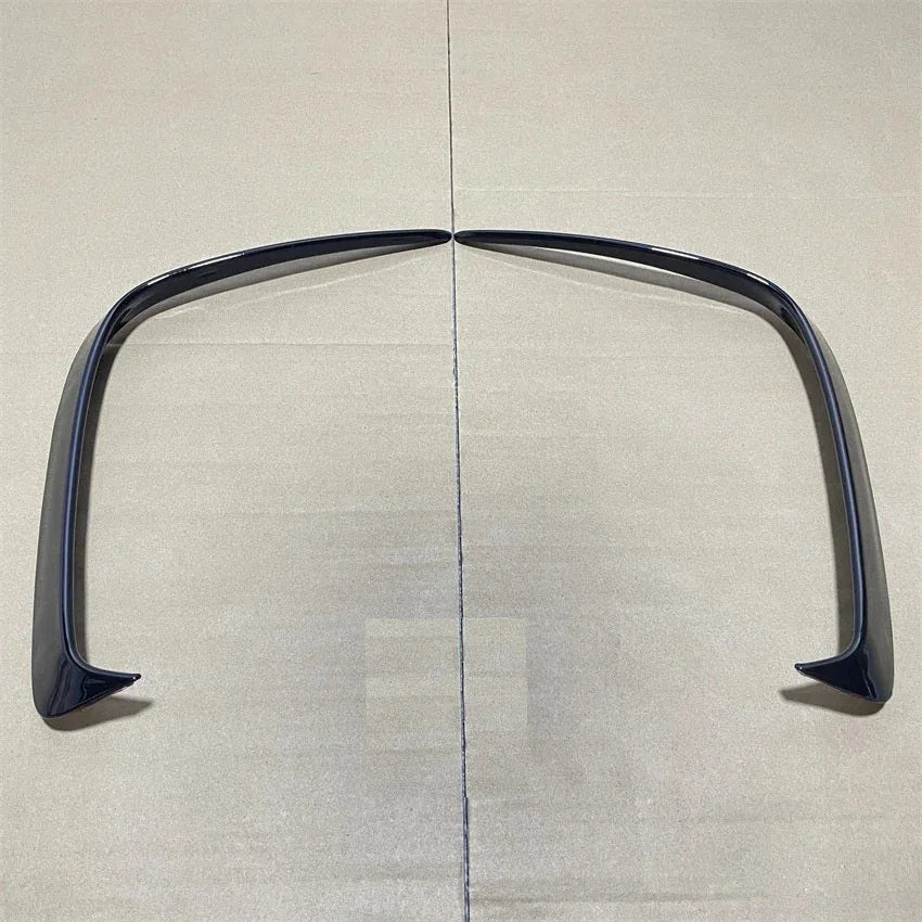 For Mercedes Benz W176 A200 A250 A45 AMG 2013-2018 Hatchback Gloss Black Rear Bumper Lip Spoiler Side Canards Splitter Body Kit