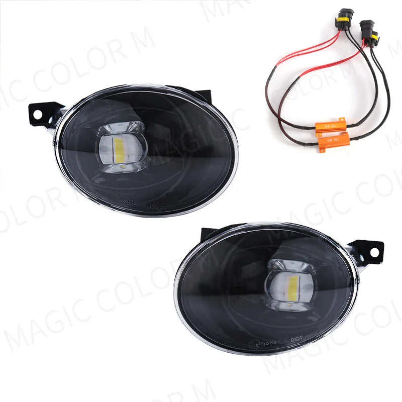 LED Fog Light For VW Volkswagen Golf Hatchback Wagon 2010 2011 2012 2013 2014 Fog Lamp Headlight Front Bumper Car Accessories