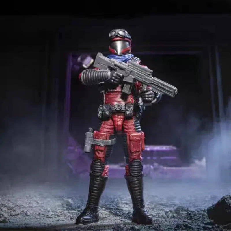 Original Hasbro G.I. Joe Classified Series COBRA 85 Crimson Viper Anime Figure Model Toys Ornaments