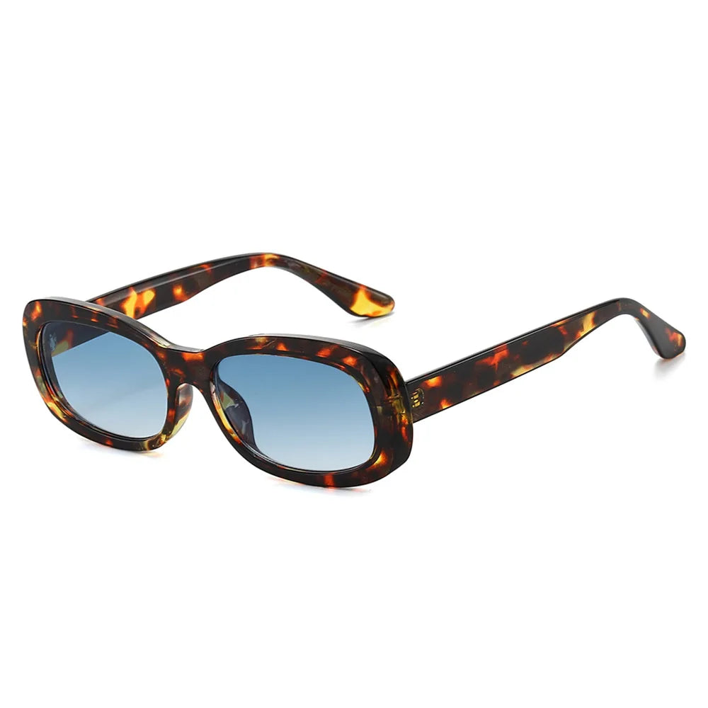 JNPCXI Fashion Small Frame Oval Sunglasses Classic Men's Vintage Sun Glasses Women Outdoor Leisure Eyewear UV400 Oculos De Sol