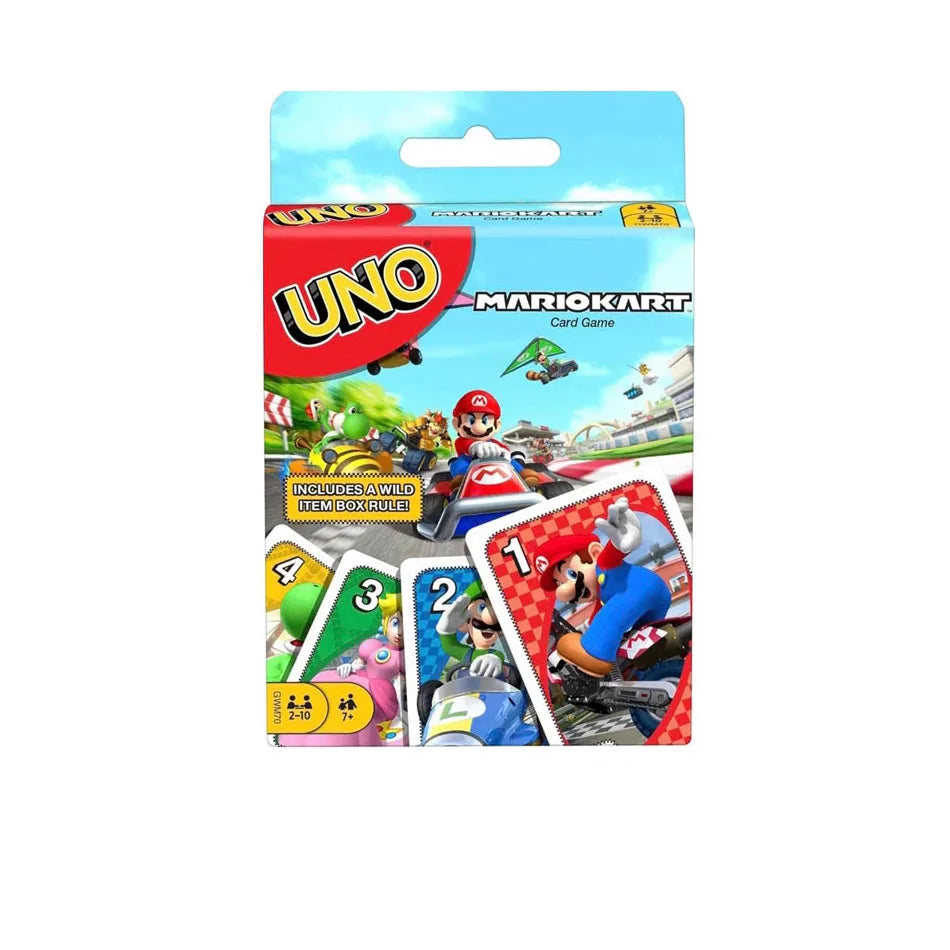 Mattel UNO Dragon Ball Z Card Game for Family Night Feat Tv Show Themed Graphics