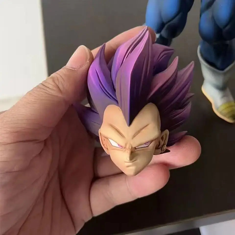 27cm/10.63inch Dragon Ball Z Majin Vegeta Figure Ultra Vegeta Super Saiyan Action Figures YJ Statue Collection Model Toys Gifts