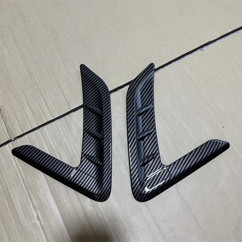 For BMW 3 Series G20 G28 2021-2024 Car Exterior Side Body Air Outlet Cover Trim Fender Decorative Stickers Gloss Black