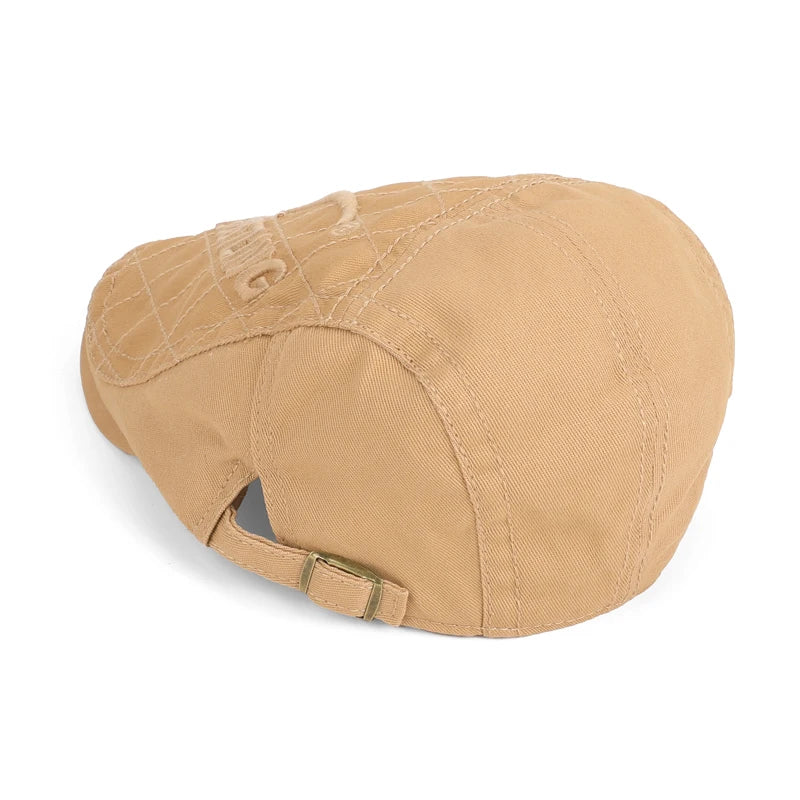 6167-New women's casual fashionable forward hat, retro baseballcap,painter'shat,outdoorversatilesunprotectionandshadingbeaniehat