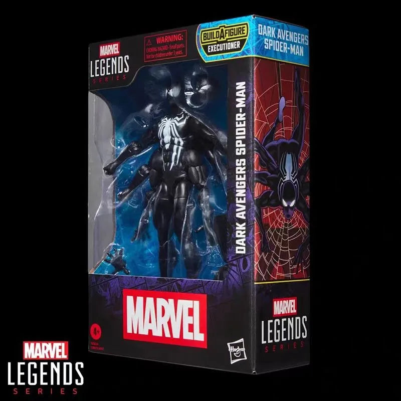 Original Hasbro Marvel Legends Series DARK AVENGERS SPIDER-MAN Anime Figure Toy Collection Model