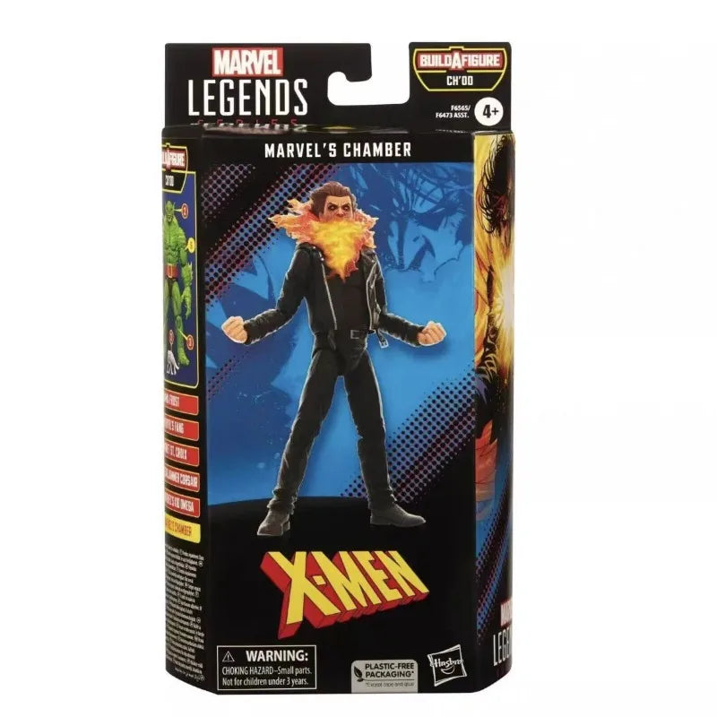 Original Hasbro Marvel Legends Series X-MAN CHAMBER Anime Figure Toy Model Collection