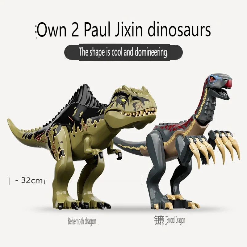 Dinosaur Park 76949 Giganotosaurus & Therizinosaurus Attack Base Building Blocks