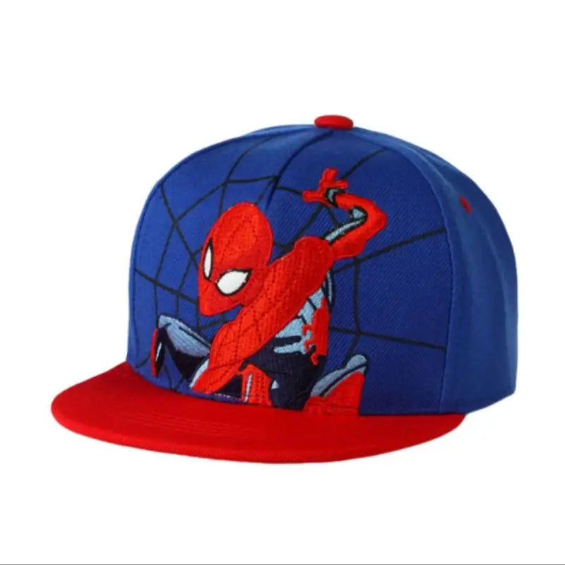 Anime Cartoon Spiderman Hats for Kids Baseball Cap Season Adjustable Caps