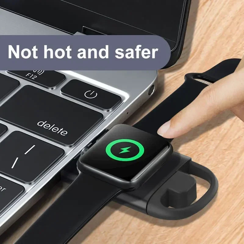 Fast Magnetic Watch Wireless Charger for Apple Watch IWatch 9 8 7 6 5 4 3 SE Ultra Dock Adapter Type C PD USB Portable Charging