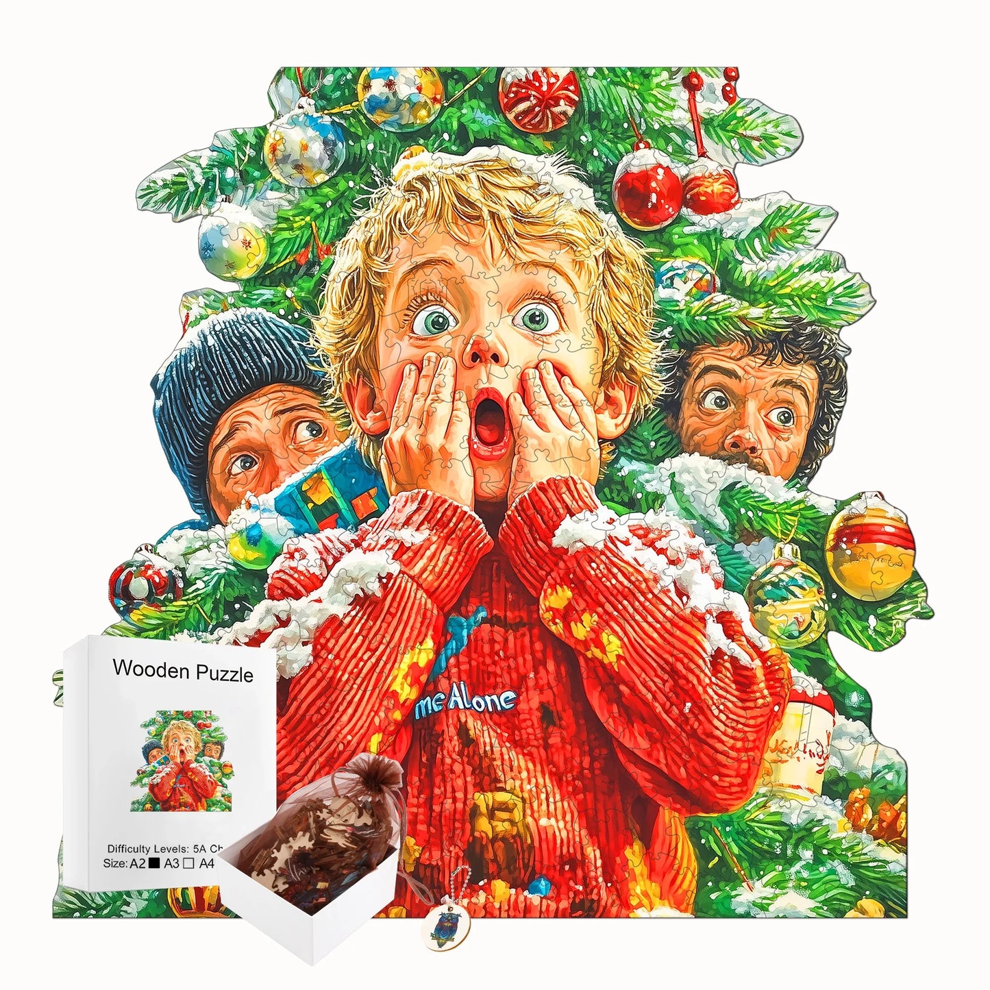 Fantasy Style Wooden Jigsaw Puzzle Wood Home Decor Painting Christmas and Halloween Gift Toy For Teen And Kid
