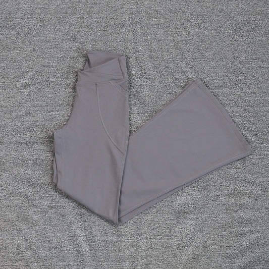 Yoga Pants Tummy Control Workout Running Long Bootleg High Waisted Yoga Leggings Flare Yoga Pants