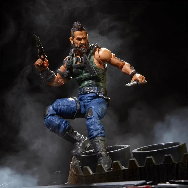 Original Hasbro G.I. Joe Classified Series #102 COBRA Dreadnok Ripper Action Figure Collection Model Toys