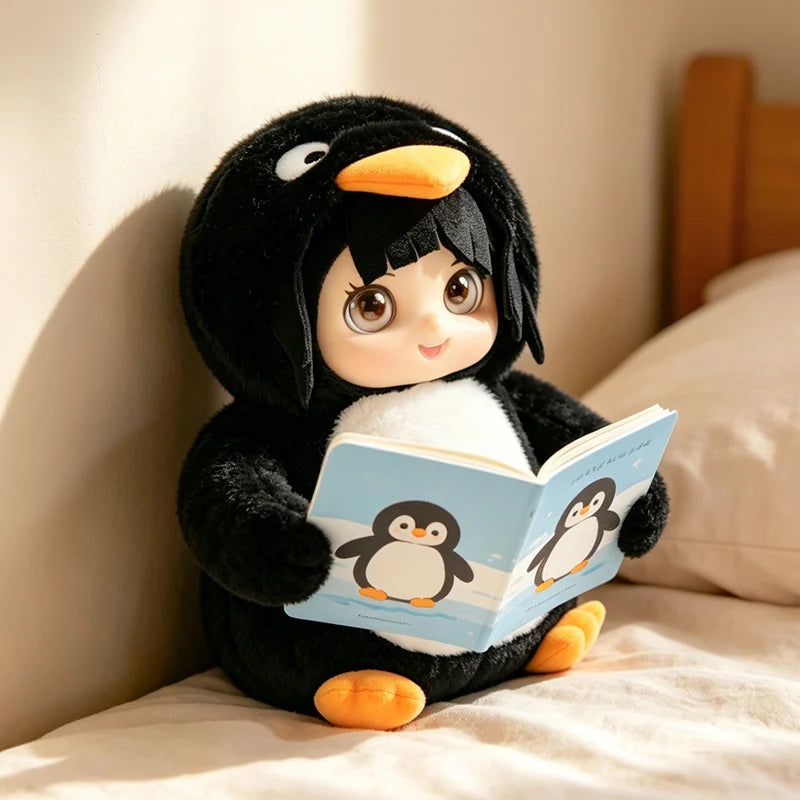 Gugu Gaga Vinyl Plush Toy Movie Stuffed Animals Vinyl Plush Toys Penguin Gugugaga Dolls Fans Birthday Gifts Kids Toys