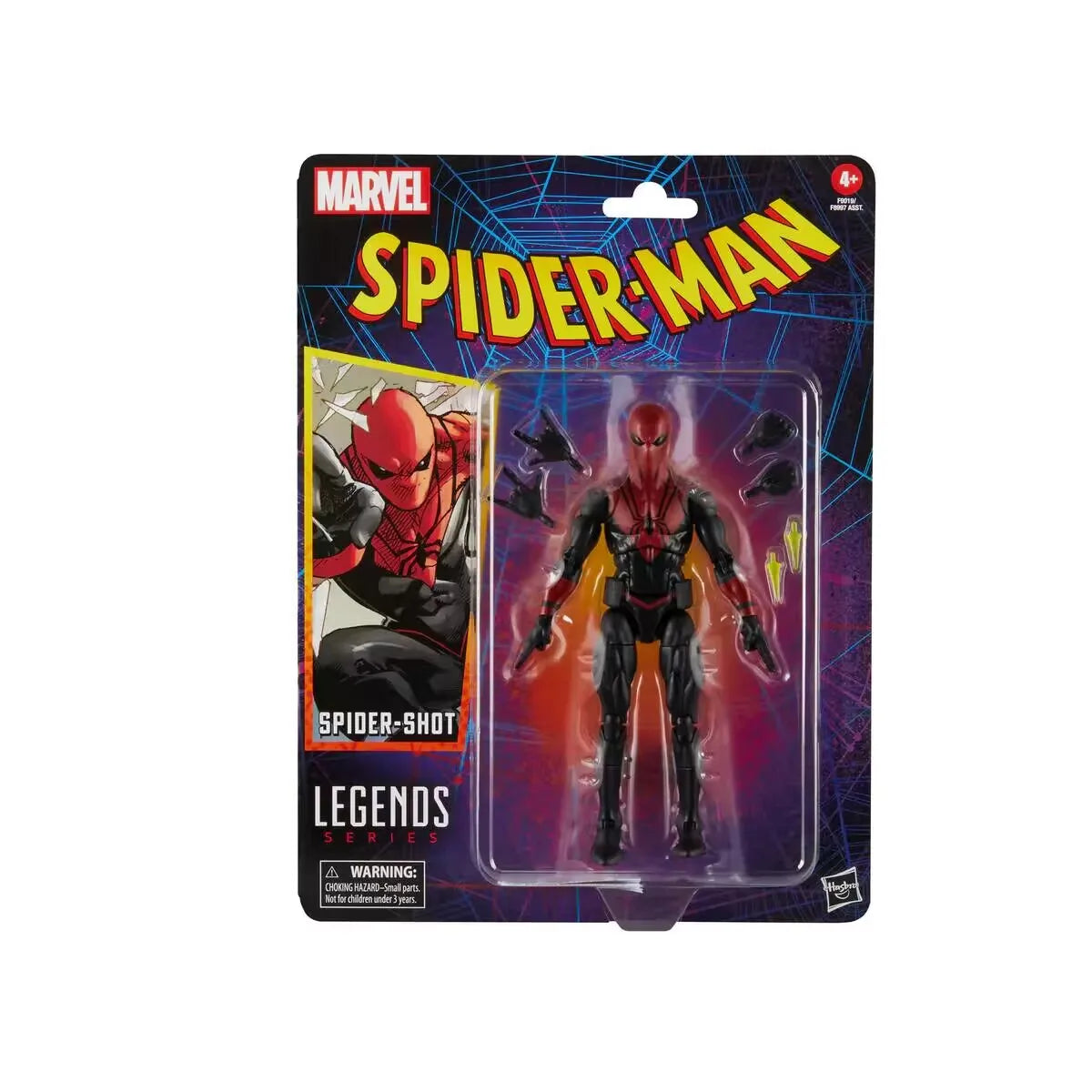 Marvel Legends Retro Spider-shot Scarlet Last Stand Spiderman  Jack O'lantern Hallows' Eve Tombstone 6" Action Figure Toy