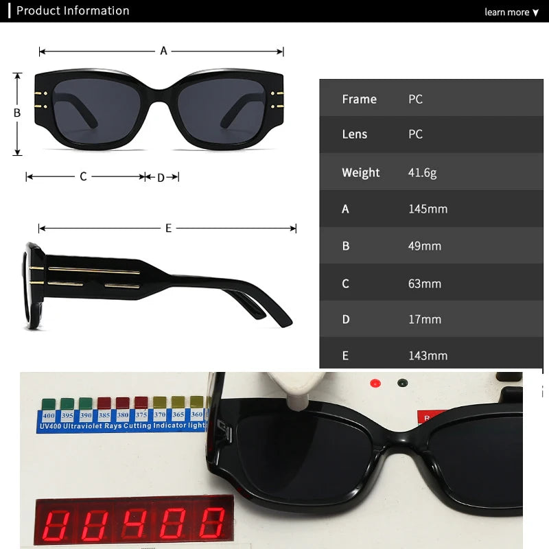 JNPCXI Vintage Square Women Luxury Sunglasses Fashion Rivets Green Gray Shades Men Trending Punk Sun Glasses