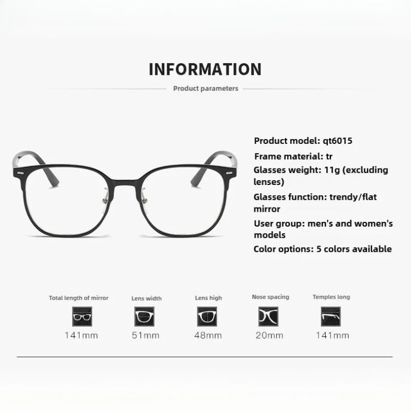 Square Frame Vintage Glasses for Man and Woman Y2K Inspires Fashion Eyewear Photo Pops Perfect for Parties