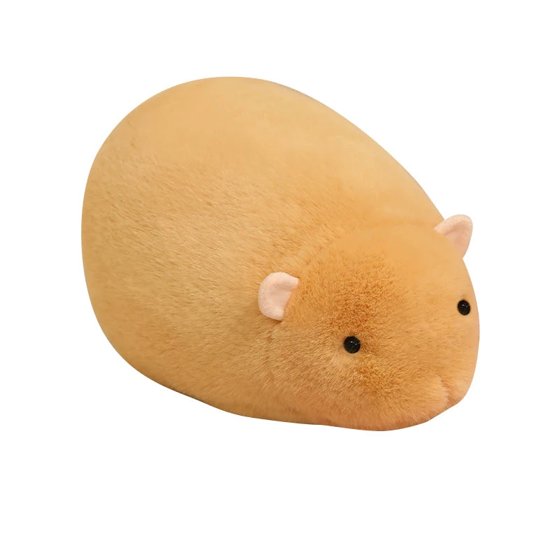 Creative Mouse Doll Plush Cartoon Golden Hamster Rat Doll Soft Oversized Animal Figure Kids Gift Birthday