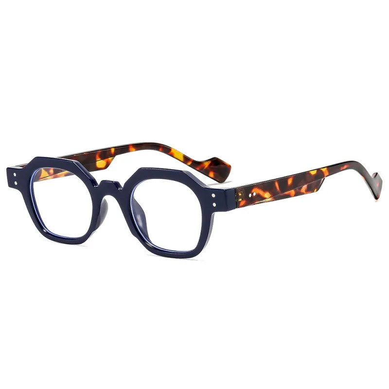 JNPCXI Small Frame Classic Polygon Glasses Women Men Luxury Brand Designer Computer Games Anti-Blue Light Eyewear Unisex Lentes