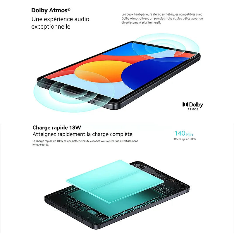 Xiaomi Redmi Pad SE 8.7 inch Mi Tablet 90Hz Display 6650mAh MTK Helio G85 Dual