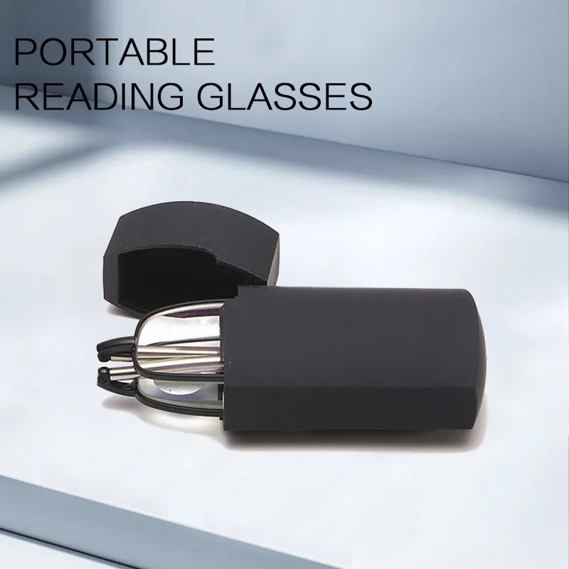 2 Pairs of New Fashionable and Ultra Light Square Frame Reading Glasses for Both Men and Women Suitable for All Day