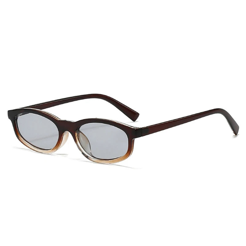 JNPCXI New Retro Small Cat Eye Sunglasses Women Leopard Blue Shades UV400 Fashion Men Trending Sun Glasses