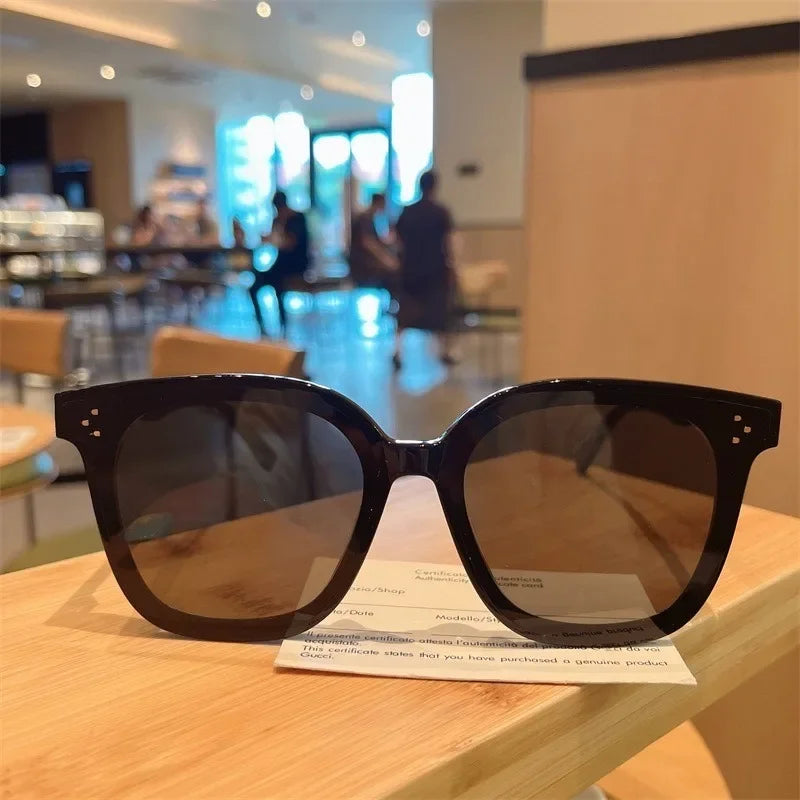 Fashion Korean Unisex Fashion Sunglasses for Men Driving Frame Sunglasses Eyewear