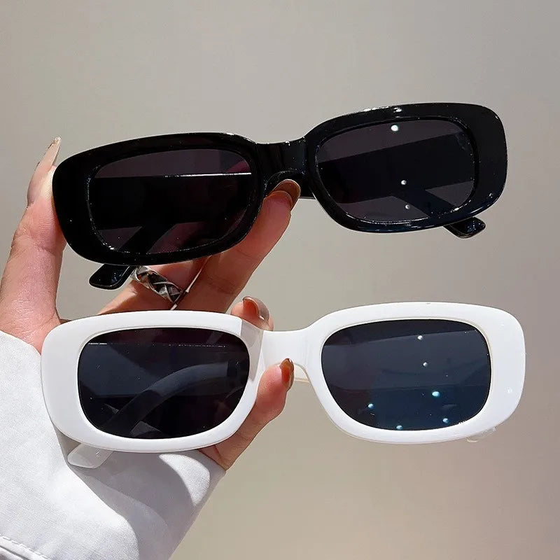 Korean Style Rectangle Sunglasses Fashion Fun Cute Ladies Sunglasses Jenny Style Sunglass