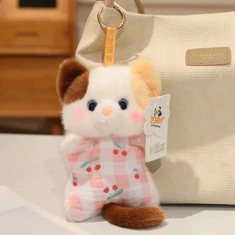 Good Quality and Cute Bean Bag Plush Toy  Cartoon Animal Doll Monkey Frog Cat Fox Panda Furry Forest Animals Doll Birthday Gift