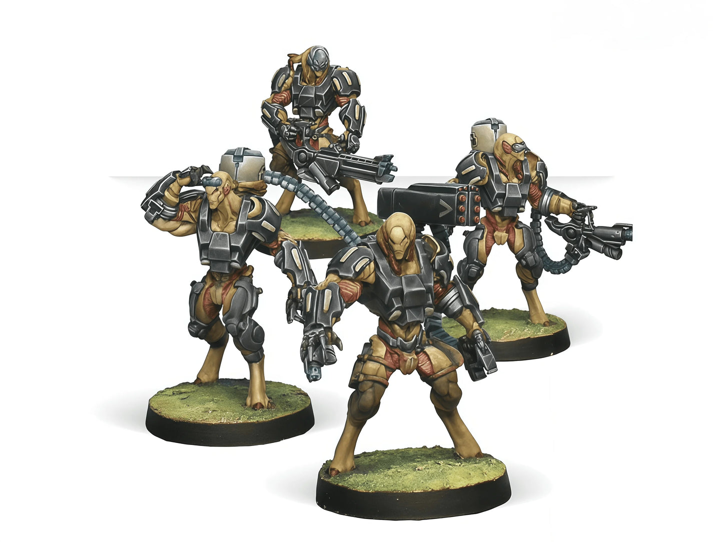 40mm Cast Resin Model Chess Pieces, GK， Board Game Model Character Chess Pieces Corps Chaksa Auxiliars Unpainted