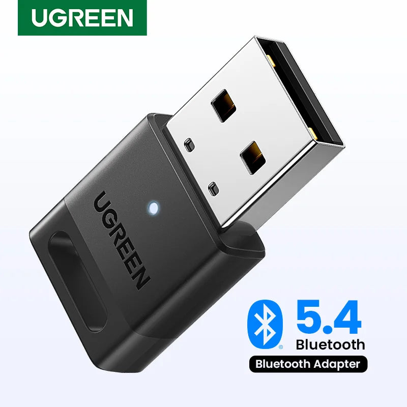 USB Bluetooth 5.4 Adapter Receiver & Transmitter Keyboard/Mouse/Headphone/Speak