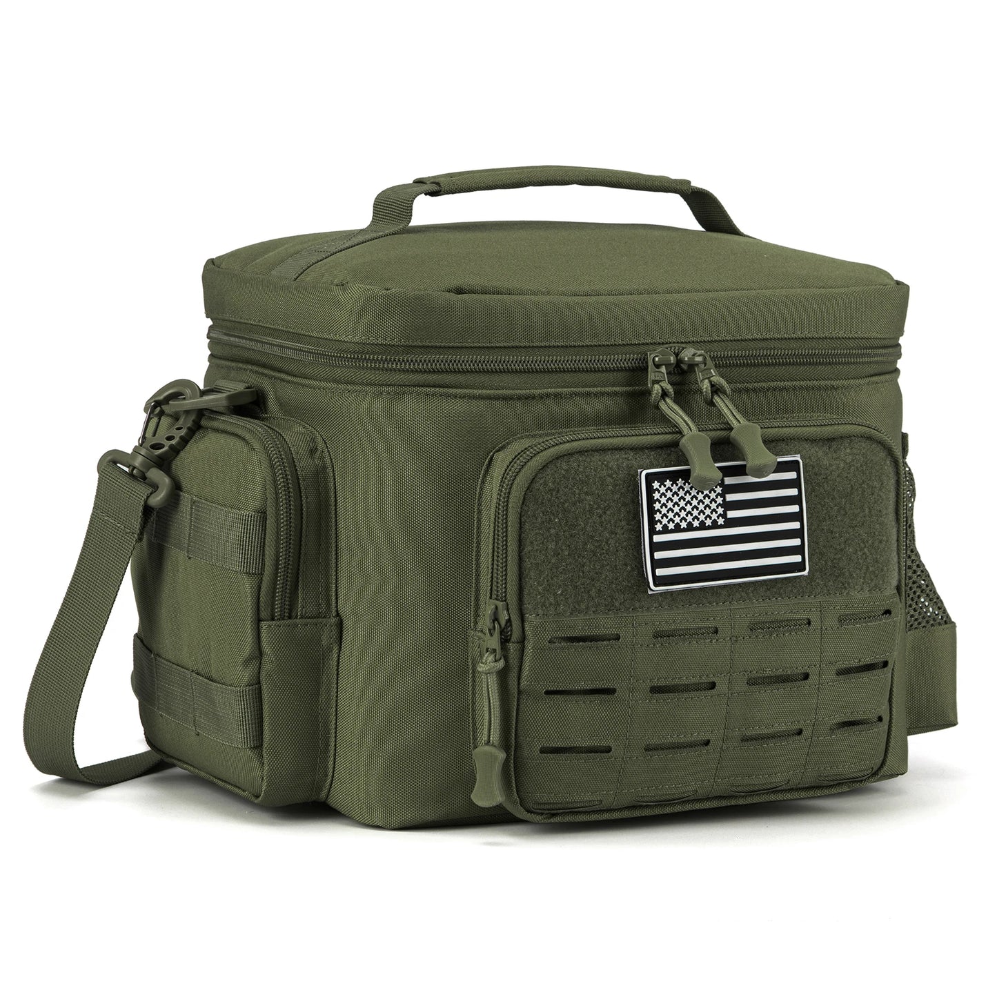 Tactical Lunch Box, outdoor Heavy Duty Lunch Bag, Insulated Thermal Cooler Bag