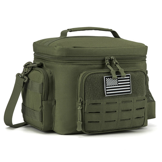 Tactical Lunch Box, outdoor Heavy Duty Lunch Bag, Insulated Thermal Cooler Bag