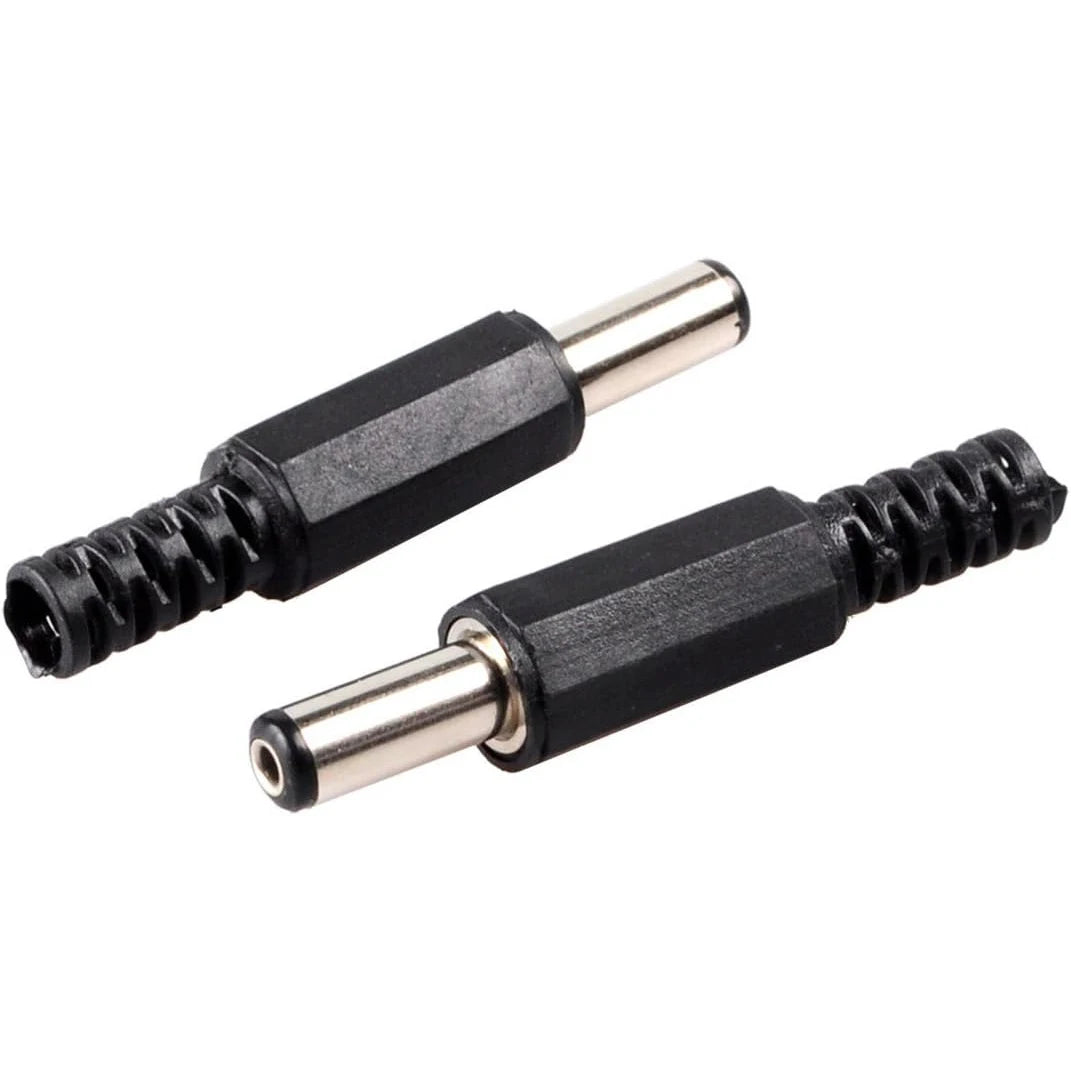 5Pairs 5.5x2.1mm DC Power Supply Male Plug + Female Jack Panel Mount Solder Wire Connector 5.5 * 2.1mm DC Plug Socket Connector