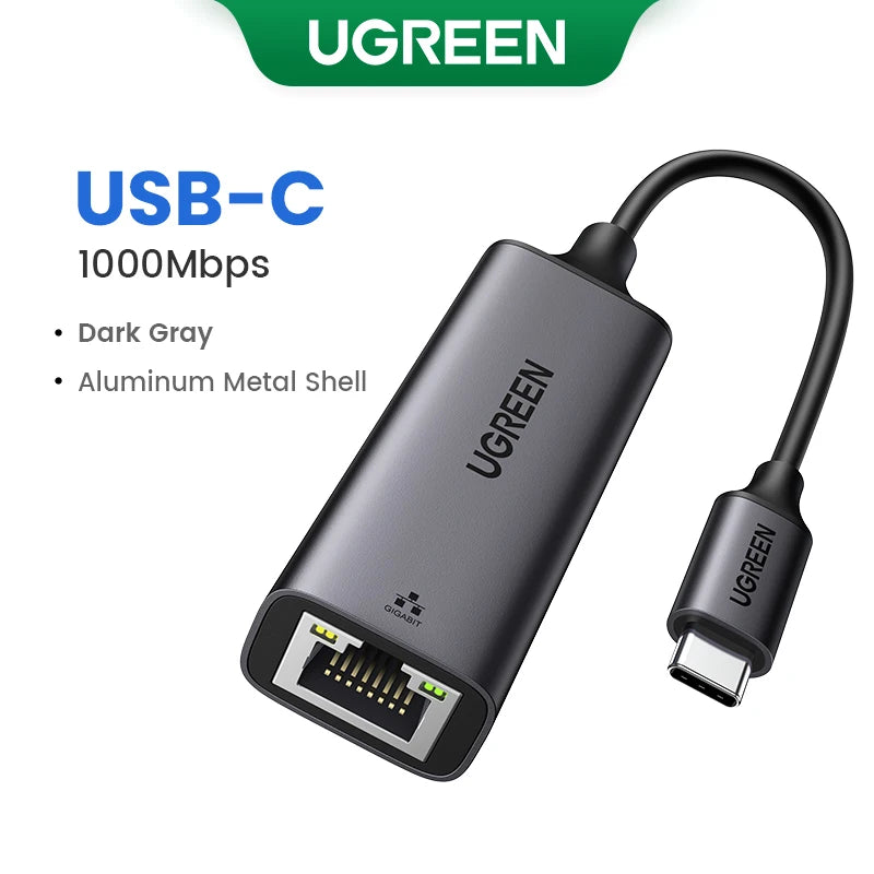 USB Ethernet Adapter USB 3.0 Network Card to USB RJ45 Lan PC Windows 10 Xiaomi